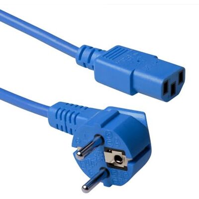 ACT AK5404 netsnoer blauw 5 m CEE7/7 C13-Koppler (AK5404). Merk: ACT AK5404 netsnoer blauw 5 m CEE7/7 C13-Koppler (AK5404). Merk: