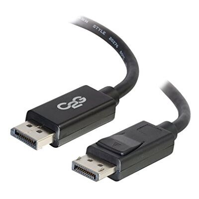 C2G DisplayPort kabel, 3 m, stekker op stekker, BLK C2G DisplayPort kabel, 3 m, stekker op stekker, BLK