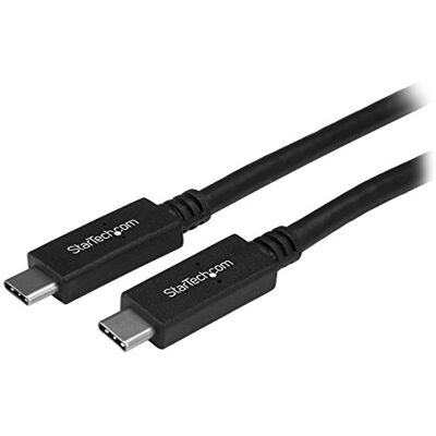 StarTech . com USB31CC50CM USB C naar UCB C kabel, 0,5 m, kort, M/M, USB 3.0 (5 Gbit/s), USB C oplaadkabel, USB type C kabel, USB-C naar USB-C kabel StarTech . com USB31CC50CM USB C naar UCB C kabel, 0,5 m, kort, M/M, USB 3.0 (5 Gbit/s), USB C oplaadkabel, USB type C kabel, USB-C naar USB-C kabel