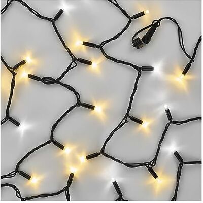 EMOS Connect System 10 m professionele lichtketting met 100 leds, verlengkabel C (zonder aansluitkabel en adapter), IP44 voor binnen en buiten, 2 kleuren lichteffecten, zwart EMOS Connect System 10 m professionele lichtketting met 100 leds, verlengkabel C (zonder aansluitkabel en adapter), IP44 voor binnen en buiten, 2 kleuren lichteffecten, zwart