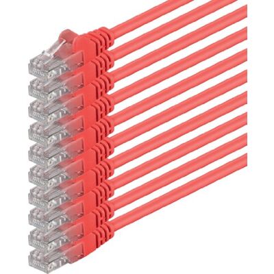 1aTTack.de 0,25 m CAT.6 CAT6 ethernetkabel LAN-kabel 1000 Mbit/s, 10x Cat 6 internetkabel, LAN-netwerkkabel, voor switch, router, modem en patchpaneel 1aTTack.de 0,25 m CAT.6 CAT6 ethernetkabel LAN-kabel 1000 Mbit/s, 10x Cat 6 internetkabel, LAN-netwerkkabel, voor switch, router, modem en patchpaneel