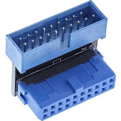 InLine Interne USB 3.0-adapter, mannelijke naar beneden gebogen vrouwelijke connector InLine Interne USB 3.0-adapter, mannelijke naar beneden gebogen vrouwelijke connector