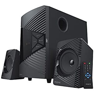 Creative SBS E2500 2.1 krachtig Bluetooth-luidsprekersysteem met subwoofer voor tv en computer Creative SBS E2500 2.1 krachtig Bluetooth-luidsprekersysteem met subwoofer voor tv en computer