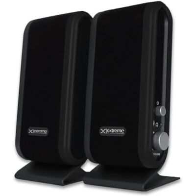 Extreme PC luidspreker XP102 Zwart 2W 4W Extreme PC luidspreker XP102 Zwart 2W 4W