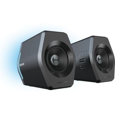 Edifier G2000 2.0 Bluetooth Gaming RGB zwart Edifier G2000 2.0 Bluetooth Gaming RGB zwart
