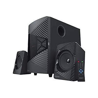 Creative SBS E2500 2.1 krachtig Bluetooth-luidsprekersysteem met subwoofer voor tv en computer Creative SBS E2500 2.1 krachtig Bluetooth-luidsprekersysteem met subwoofer voor tv en computer
