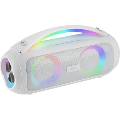Mars Gaming MARSGAMING MS-PULSE Bluetooth-luidspreker, 50 W RMS, RGB-verlichting, 2 x 93 mm actieve drivers + 2 x ultra-lage passieve drivers, handsfree-functie, USB/MicroSD/AUX/FM, handgreep en riem, Mars Gaming MARSGAMING MS-PULSE Bluetooth-luidspreker, 50 W RMS, RGB-verlichting, 2 x 93 mm actieve drivers + 2 x ultra-lage passieve drivers, handsfree-functie, USB/MicroSD/AUX/FM, handgreep en riem,