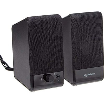Amazon Basics Speakers voor computer of laptop, USB-voeding Amazon Basics Speakers voor computer of laptop, USB-voeding