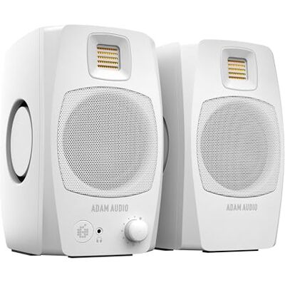ADAM Audio D3V versterkt desktop-monitorsysteem met USB-C-poort (verkocht per paar, kleur wit) ADAM Audio D3V versterkt desktop-monitorsysteem met USB-C-poort (verkocht per paar, kleur wit)