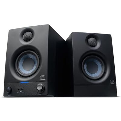 PreSonus Eris 3.5 Gen 2, 9 cm desktop actieve luidspreker voor multimedia, gaming, muziekproductie in studiokwaliteit, vermogen 50 W Nearfield studiomonitoren, thuisopnames, gaming, multimedia, 3,5-inch woofer, gebalanceerd geluid, beginnersvriendelijk PreSonus Eris 3.5 Gen 2, 9 cm desktop actieve luidspreker voor multimedia, gaming, muziekproductie in studiokwaliteit, vermogen 50 W Nearfield studiomonitoren, thuisopnames, gaming, multimedia, 3,5-inch woofer, gebalanceerd geluid, beginnersvriendelijk