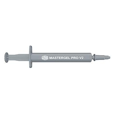 Cooler Master MasterGel Pro V2 warmtegeleidingspasta, hoge warmtegeleiding voor CPU-koeler (9 W/mK), extreem efficiënte CPU/GPU warmteoverdracht zonder elektrische geleiding, incl. applicator Cooler Master MasterGel Pro V2 warmtegeleidingspasta, hoge warmtegeleiding voor CPU-koeler (9 W/mK), extreem efficiënte CPU/GPU warmteoverdracht zonder elektrische geleiding, incl. applicator
