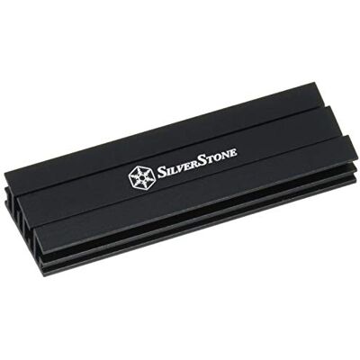 Silverstone SST-TP02-M2 M.2 koelset voor M.2 SSD tot 80 mm lang, aluminium Silverstone SST-TP02-M2 M.2 koelset voor M.2 SSD tot 80 mm lang, aluminium