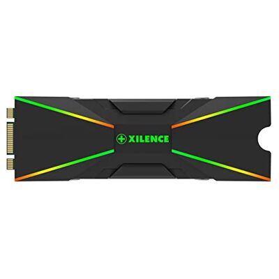 Xilence M2SSD.B.ARGB koeler M.2 2280 SSD PCIe NVMe/SATA, 3PIN ARGB 5V, passief, zwart Xilence M2SSD.B.ARGB koeler M.2 2280 SSD PCIe NVMe/SATA, 3PIN ARGB 5V, passief, zwart