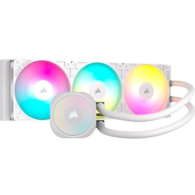 Corsair NAUTILUS 360 RS ARGB CPU-koeler, wit Corsair NAUTILUS 360 RS ARGB CPU-koeler, wit