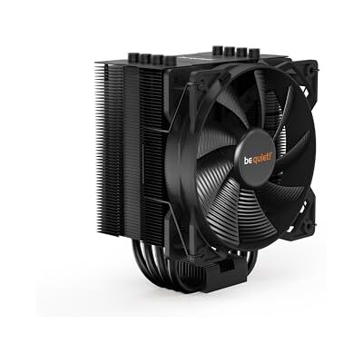 be quiet! Pure Rock TDP 150 W CPU-koeler van geborsteld aluminium, HDT-technologie, zwart be quiet! Pure Rock TDP 150 W CPU-koeler van geborsteld aluminium, HDT-technologie, zwart