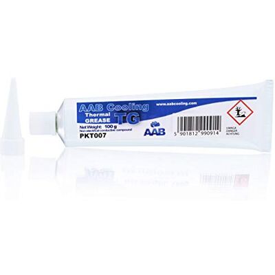 AABCOOLING Thermal Grease 100 g – een thermische pasta van siliconen voor CPU en GPU van hoge kwaliteit, niet geleidend, geen elektrische stroom, eenvoudig aan te brengen, thermische pasta voor pc AABCOOLING Thermal Grease 100 g – een thermische pasta van siliconen voor CPU en GPU van hoge kwaliteit, niet geleidend, geen elektrische stroom, eenvoudig aan te brengen, thermische pasta voor pc