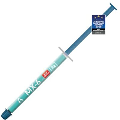 Arctic MX-6 (2 g) Ultimate Performance Thermal Paste, warmtepasta Arctic MX-6 (2 g) Ultimate Performance Thermal Paste, warmtepasta