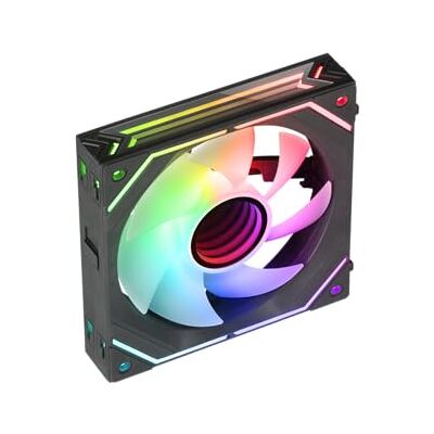 Mars Gaming MARSGAMING MF-LINKFINITY zwart, modulaire ventilator PWM 120 mm, LINKFINITY verbindingssysteem, Infinity Mirror ARGB verlichting, 360 graden, ultra-stil, 12 dB Mars Gaming MARSGAMING MF-LINKFINITY zwart, modulaire ventilator PWM 120 mm, LINKFINITY verbindingssysteem, Infinity Mirror ARGB verlichting, 360 graden, ultra-stil, 12 dB