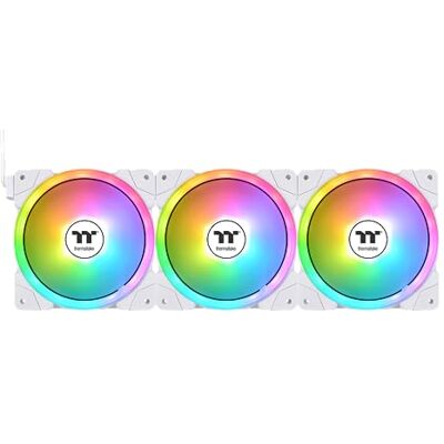Thermaltake SWAFAN EX14 ARGB PC koelventilator wit TT Premium Edition 3 Fan Pack Thermaltake SWAFAN EX14 ARGB PC koelventilator wit TT Premium Edition 3 Fan Pack