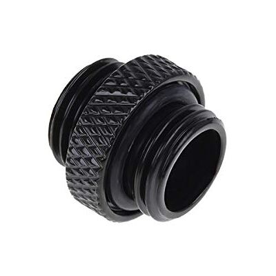 Alphacool 17399 nippel G1/4 AG naar G1/4 AG diepzwarte waterkoelconnectoren Alphacool 17399 nippel G1/4 AG naar G1/4 AG diepzwarte waterkoelconnectoren