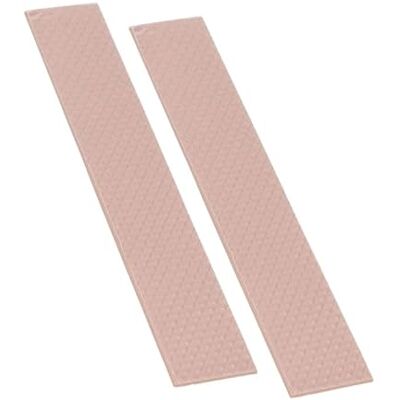 Thermal Grizzly Minus Pad 8, thermopad, 120 x 20 x 1 mm, roze, 2 stuks Thermal Grizzly Minus Pad 8, thermopad, 120 x 20 x 1 mm, roze, 2 stuks