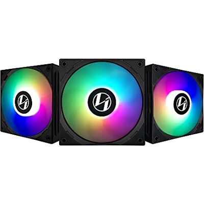Lian-Li ST120 RGB PWM ventilator, verpakking van 3 stuks. Controller 120 mm, zwart Lian-Li ST120 RGB PWM ventilator, verpakking van 3 stuks. Controller 120 mm, zwart