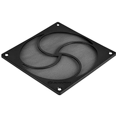 Silverstone SST-FF125B stoffilter voor HiFlow 120mm ventilator, magnetisch, zwart Silverstone SST-FF125B stoffilter voor HiFlow 120mm ventilator, magnetisch, zwart