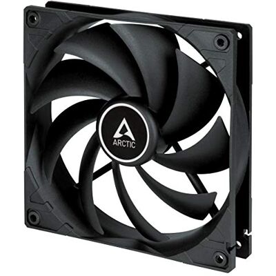 Arctic F14 Silent – 140 mm, krachtige ventilator, behuizingsventilator, stille CPU-koeler, ultralaag geluidsniveau 0,08 geluid, 800 rpm, zwart Arctic F14 Silent – 140 mm, krachtige ventilator, behuizingsventilator, stille CPU-koeler, ultralaag geluidsniveau 0,08 geluid, 800 rpm, zwart