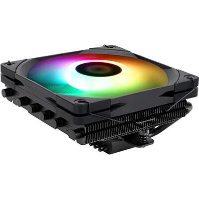 Thermalright AXP120-X67 Black ARGB Low Profile CPU Air Cooler met Quite 120 mm TL-C12015B-S PWM ventilator, 6 warmtepijpen, 67 mm hoogte, voor AM4/AM5/Intel LGA 1851/1700/1150/1151/1155/1200/200/2200/2200/2200/2011/20 066, PC Cooler Thermalright AXP120-X67 Black ARGB Low Profile CPU Air Cooler met Quite 120 mm TL-C12015B-S PWM ventilator, 6 warmtepijpen, 67 mm hoogte, voor AM4/AM5/Intel LGA 1851/1700/1150/1151/1155/1200/200/2200/2200/2200/2011/20 066, PC Cooler