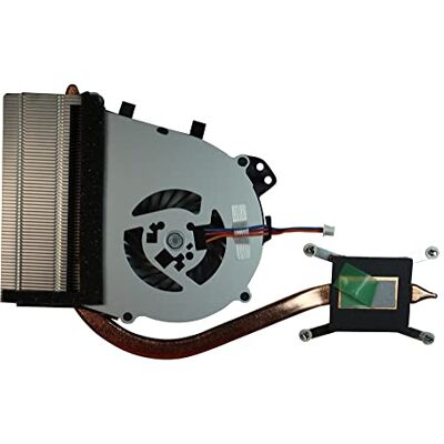 Power4Laptops Geïntegreerd grafisch model versie 1 (controleer afbeelding) vervangende laptopventilator met koellichaam compatibel met Sony Vaio SVE14116FXW Power4Laptops Geïntegreerd grafisch model versie 1 (controleer afbeelding) vervangende laptopventilator met koellichaam compatibel met Sony Vaio SVE14116FXW