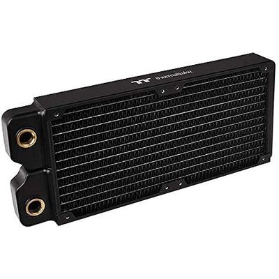Thermaltake Pacific Clm240 Clm240 Cl-W236-CU00BL-A Clm240 Palmes haute densité à double rangée de tubes en cuivre pour radiateur Thermaltake Pacific Clm240 Clm240 Cl-W236-CU00BL-A Clm240 Palmes haute densité à double rangée de tubes en cuivre pour radiateur