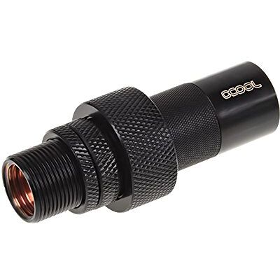 Alphacool 17225 HF snelkoppelingsset met G1/4 IG scheidingswand aansluiting diepzwarte waterkoelconnectoren Alphacool 17225 HF snelkoppelingsset met G1/4 IG scheidingswand aansluiting diepzwarte waterkoelconnectoren