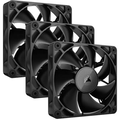Corsair iCUE LINK RX120 PWM ventilator 120 mm met iCUE LINK systeemhub magnetische koepellagers zwart Corsair iCUE LINK RX120 PWM ventilator 120 mm met iCUE LINK systeemhub magnetische koepellagers zwart