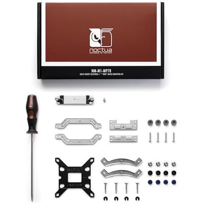 Noctua NM-M1-MP78, installatieset voor CPU-ventilator voor AMD AM5/AM4 en Intel LGA1851/LGA1700/LGA1200 Noctua NM-M1-MP78, installatieset voor CPU-ventilator voor AMD AM5/AM4 en Intel LGA1851/LGA1700/LGA1200