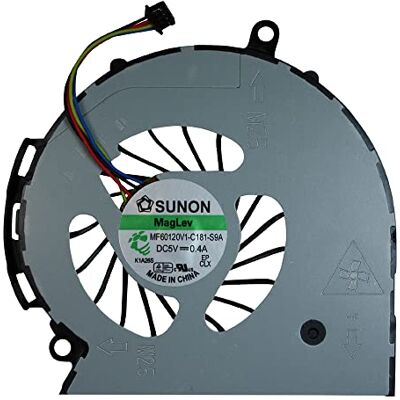Power4Laptops Ventilator voor laptops, compatibel met Compaq Notebook PC 15-a004sg Power4Laptops Ventilator voor laptops, compatibel met Compaq Notebook PC 15-a004sg