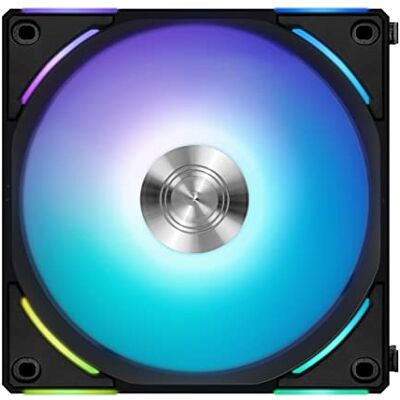Lian-Li UNI Fan AL120 V2 ARGB PWM Lüfter 120 mm, zwart Lian-Li UNI Fan AL120 V2 ARGB PWM Lüfter 120 mm, zwart