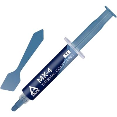 Arctic MX-4 (8 g, spatel inclusief) krachtige warmtegeleidende pasta voor alle CPU (CPU, GPU PC, PS4, XBOX), zeer hoge warmtegeleidbaarheid, lange levensduur, veilig gebruik Arctic MX-4 (8 g, spatel inclusief) krachtige warmtegeleidende pasta voor alle CPU (CPU, GPU PC, PS4, XBOX), zeer hoge warmtegeleidbaarheid, lange levensduur, veilig gebruik