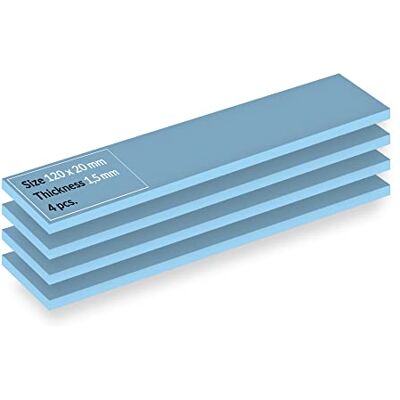 Arctic TP-3: Premium Performance Thermal Pad, 120 x 20 x 1,5 mm (4 stuks) Arctic TP-3: Premium Performance Thermal Pad, 120 x 20 x 1,5 mm (4 stuks)