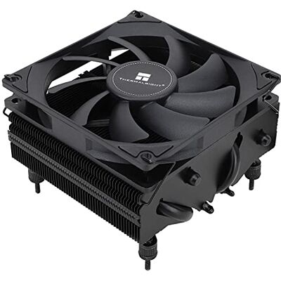 Thermalright AXP90-X53 CPU-luchtkoeler, zwart, laag profiel, hoogte 53 mm, zwart vernikkeld, 92 mm PWM-ventilator TL-9015B, voor AMD AM4/Intel 1700/1150/1151/1155/1156/1200 Thermalright AXP90-X53 CPU-luchtkoeler, zwart, laag profiel, hoogte 53 mm, zwart vernikkeld, 92 mm PWM-ventilator TL-9015B, voor AMD AM4/Intel 1700/1150/1151/1155/1156/1200