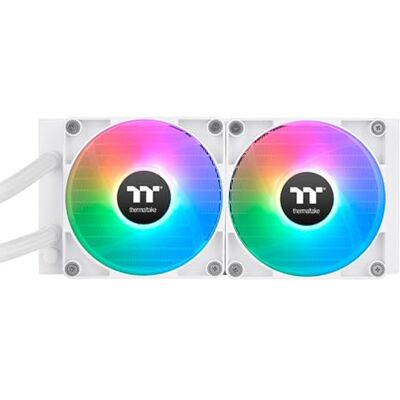 Thermaltake TH240 V2 Ultra ARGB Sync CPU Liquid Cooler Snow Edition Thermaltake TH240 V2 Ultra ARGB Sync CPU Liquid Cooler Snow Edition