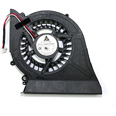 Power4Laptops Ventilator voor laptops, compatibel met Samsung R720-JS01DE Power4Laptops Ventilator voor laptops, compatibel met Samsung R720-JS01DE