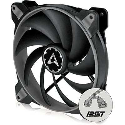 Arctic BioniX F140-140 mm gaming behuizing ventilator met PWM PST, case fan met PST-aansluiting (PWM Sharing Technology), reguleert RPM synchroon, 200-1800 rpm grijs Arctic BioniX F140-140 mm gaming behuizing ventilator met PWM PST, case fan met PST-aansluiting (PWM Sharing Technology), reguleert RPM synchroon, 200-1800 rpm grijs
