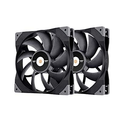 Thermaltake TOUGHFAN 14 Computer behuizing Ventilator 14 cm Zwart 2 stuk(s) Thermaltake TOUGHFAN 14 Computer behuizing Ventilator 14 cm Zwart 2 stuk(s)
