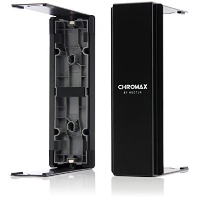 Noctua NA-HC4 chromax.black.swap, accessoires voor radiator Voor CPU-ventilatoren uit de serie NH-D15S, gepoedercoat aluminium, installatie zonder gereedschap Noctua NA-HC4 chromax.black.swap, accessoires voor radiator Voor CPU-ventilatoren uit de serie NH-D15S, gepoedercoat aluminium, installatie zonder gereedschap