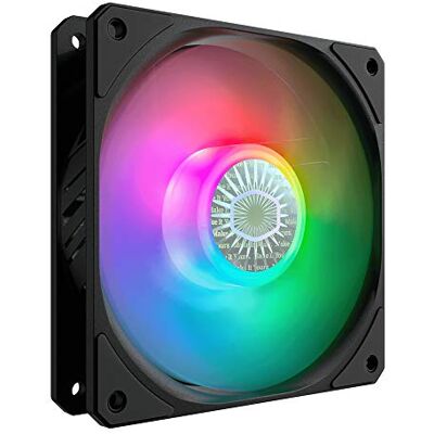 Cooler Master SickleFlow 120 V2 ARGB 120 mm PC Case Fan & Cooler, RGB moederbord compatibel, doorzichtige bladen, 62 CFM, 2,5 mmH2O, 8 tot 27 dBA ARGB Cooler Master SickleFlow 120 V2 ARGB 120 mm PC Case Fan & Cooler, RGB moederbord compatibel, doorzichtige bladen, 62 CFM, 2,5 mmH2O, 8 tot 27 dBA ARGB