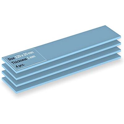 Arctic TP-3: Premium Performance Thermal Pad, 120 x 20 x 1,0 mm (4 stuks) Arctic TP-3: Premium Performance Thermal Pad, 120 x 20 x 1,0 mm (4 stuks)