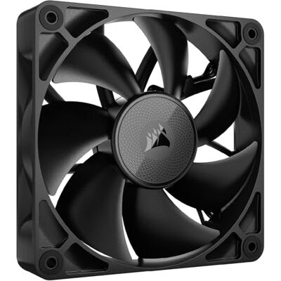 Corsair iCUE LINK RX120 PWM-ventilator, 120 mm, magnetische koepellagers, enkele ventilator, zwart Corsair iCUE LINK RX120 PWM-ventilator, 120 mm, magnetische koepellagers, enkele ventilator, zwart