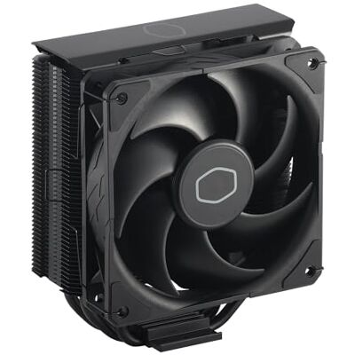 Cooler Master Hyper 212 CPU-luchtkoeler, zwart, SickleFlow 120 Edge PWM-ventilator, aluminium bovendeksel, 4 koperen heatpipes, 152 mm hoog, AMD Ryzen AM5 AM4, Cooler Master Hyper 212 CPU-luchtkoeler, zwart, SickleFlow 120 Edge PWM-ventilator, aluminium bovendeksel, 4 koperen heatpipes, 152 mm hoog, AMD Ryzen AM5 AM4,