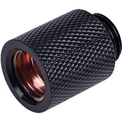 Alphacool 17221 verlengkabel HF G1/4 tot G1/4 20 mm waterkoelaansluitingen diepzwart Alphacool 17221 verlengkabel HF G1/4 tot G1/4 20 mm waterkoelaansluitingen diepzwart