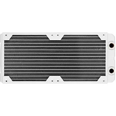 Corsair Hydro X Series XR5 waterkoelradiator 280 mm dubbele ventilatorhouder 140 mm, radiatordikte 30 mm, dunne koelribben 25 micron, Corsair Hydro X Series XR5 waterkoelradiator 280 mm dubbele ventilatorhouder 140 mm, radiatordikte 30 mm, dunne koelribben 25 micron,